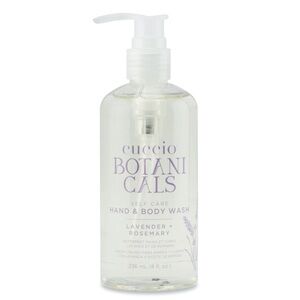 Cuccio Botanicals LAVENDER + ROSEMARY Hydrating Hand & Body Wash | NEW | 236mL